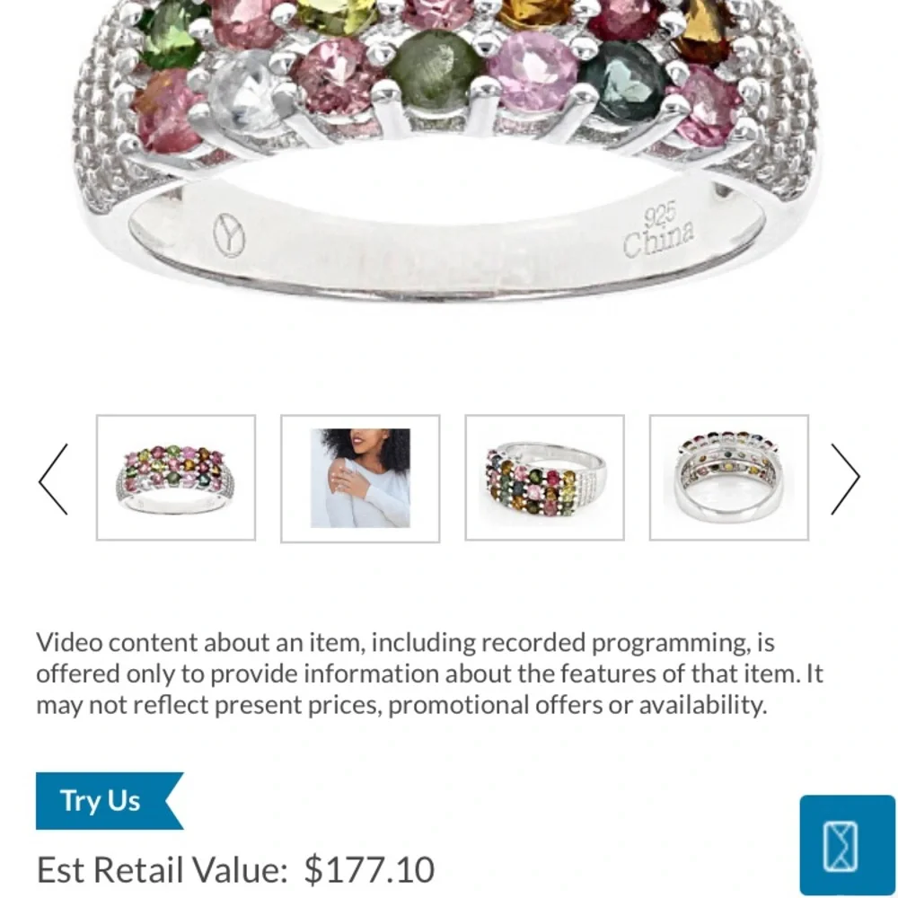 Multi Color Ring - Picture 4 of 4